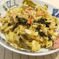 m@n@'s cooksnap of when they made 茹でキャベツとカニカマのわさび醤油合え.