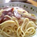 ノンノンcook's cooksnap of when they made 卵抜きで安心簡単カルボナーラ.