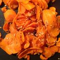 LAmamachan's cooksnap of when they made にんじんのしりしり.
