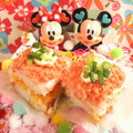 みなみんくっきんぐ's cooksnap of when they made 鮭ほぐしde簡単押し寿司風.