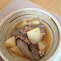 いなっく's cooksnap of when they made 大根・人参・蒟蒻のそぼろ煮込み●味噌風味.