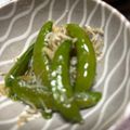 toshio39's cooksnap of when they made いんげんとしらすのペペロンチーノ.