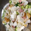 ☆YOO☆'s cooksnap of when they made 加賀丸いもとトマトのとろとろ酢の物.