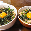 kaaaochan's cooksnap of when they made 【簡単】卵とろ～ん♪鶏そぼろ丼.