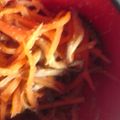 ☆しいたんママ☆'s cooksnap of when they made ニンジンと椎茸のきんぴら.