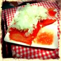 ハレルヤぱんつ's cooksnap of when they made 簡単！夏にぴったりトマトのサラダ☆.