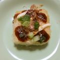 popo_'s cooksnap of when they made 即出来る＊豆腐だけで簡単お好み焼き風.