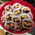 cakegirl's cooksnap of when they made 小豆入り簡単☆ガトーショコラ.