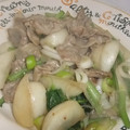 きらり流れ星's cooksnap of when they made 蕪と豚肉の中華炒め.