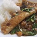 きらり流れ星's cooksnap of when they made ひよこ豆とトマトのカレー（肉なし）.
