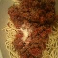koro0926's cooksnap of when they made 簡単すぐできる♪スパゲッティミートソース.