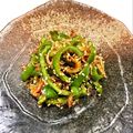 悠LOVE航's cooksnap of when they made ピーマンとじゃこ桜海老の甘辛炒め。常備菜.