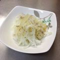 よでちん's cooksnap of when they made たくわん大根サラダ.