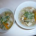 monemaruku's cooksnap of when they made あっという間に☆簡単スープ水餃子♪.