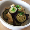 riffy's cooksnap of when they made めんつゆでなすと油揚げの煮びたし.