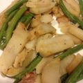 まゆこんたん's cooksnap of when they made インゲンとジャガイモのニンニク炒め～♪.