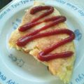 yumegoo's cooksnap of when they made アメリカンドッグみたいな☆ホットケーキ.