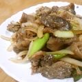 犬くんし's cooksnap of when they made 牛すじ炒め.