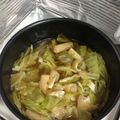 豆まー's cooksnap of when they made 超簡単！キャベツ！油揚げ！うまうま煮☆.