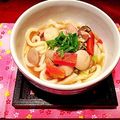 luckyyucha's cooksnap of when they made さぬきのしっぽくうどん　～チャート式～.
