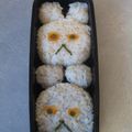 ゆかやんまま's cooksnap of when they made キャラ弁☆しろくまちゃん弁当.