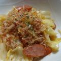 すいちゅうか's cooksnap of when they made 簡単！キャベツとウインナーのお好み焼き風.