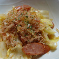 すいちゅうか's cooksnap of when they made 簡単！キャベツとウインナーのお好み焼き風.