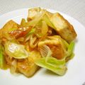 簡単手抜きママ's cooksnap of when they made 中国家庭料理♪豆腐の揚げ焼き　醤油風味.