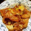 あっちどっち's cooksnap of when they made 豚ロースねぎ焼き.