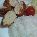 まめたぃちょ's cooksnap of when they made ふわふわ！野菜入りチキンナゲット.