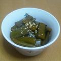 max4995's cooksnap of when they made 茎わかめのごま油炒め.