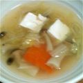 チビっこ大好き's cooksnap of when they made 白菜、生姜のポカポカスープ.