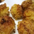くるるん♡'s cooksnap of when they made チーズ&ベーコン入りさつまいものコロッケ.