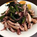 かな☆'s cooksnap of when they made うまうま*イカ下足ほうれん草.