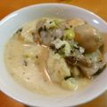 CookingAmo's cooksnap of when they made カキとカリフラワーの豆乳スープ.