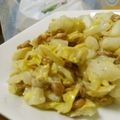 Ｋazu's cooksnap of when they made 白菜マヨ納豆♪.