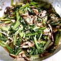 めぐみみこ's cooksnap of when they made (^^)小松菜とじゃこの煮びたし(^^).