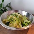 まめたん's cooksnap of when they made ■うま旨♪キャベツのねぎごま油和え■.
