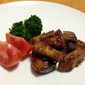 ちびたのすけ's cooksnap of when they made カジキマグロのにんにくしょうが焼き.