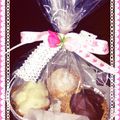 ageha♡'s cooksnap of when they made ミニシュークリーム☆ホワイトチョコがけ♡.