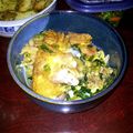 domopigo's cooksnap of when they made 豚肉とほうれん草の卵とじ.
