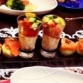 いいだりん's cooksnap of when they made ポテトとスモークサーモンのアミューズ.