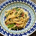 えつはま's cooksnap of when they made 菜の花とベーコンのクリームパスタ.