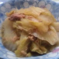 ミルクティなお's cooksnap of when they made 白菜とツナの蒸し煮.