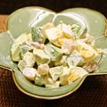 ちべターリー's cooksnap of when they made アボカド！えび！ゆで卵！マヨネーズ！.