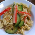 雪だるまんじゅう's cooksnap of when they made 簡単！カニカマとマカロニのゴマドレサラダ.