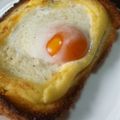 BIGクロ's cooksnap of when they made 美味しい！目玉焼きトースト.