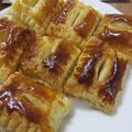 aikomi's cooksnap of when they made 冷凍パイシートで、超簡単☆チョコパイ！.