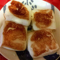 mikih's cooksnap of when they made はんぺんのチーズはさみ焼き.