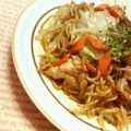 キョク's cooksnap of when they made なんてことないけどおいしい焼きそば.